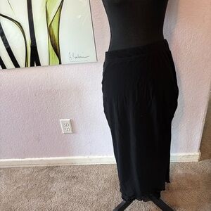 black skirt size large